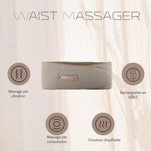 Cargar imagen en el visor de la galería, Ceinture massante chauffante - Waist Massager TERRAILLON
