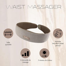 Cargar imagen en el visor de la galería, Ceinture massante chauffante - Waist Massager TERRAILLON
