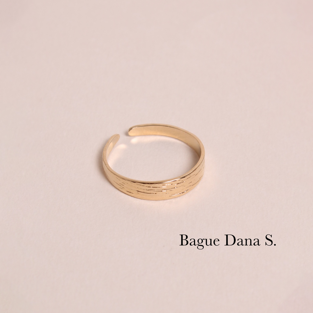 Bague plaqué or Waekura